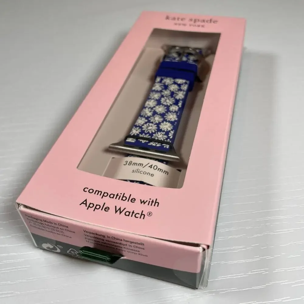 Kate Spade Apple Watch silicone strap, 38mm 40mm